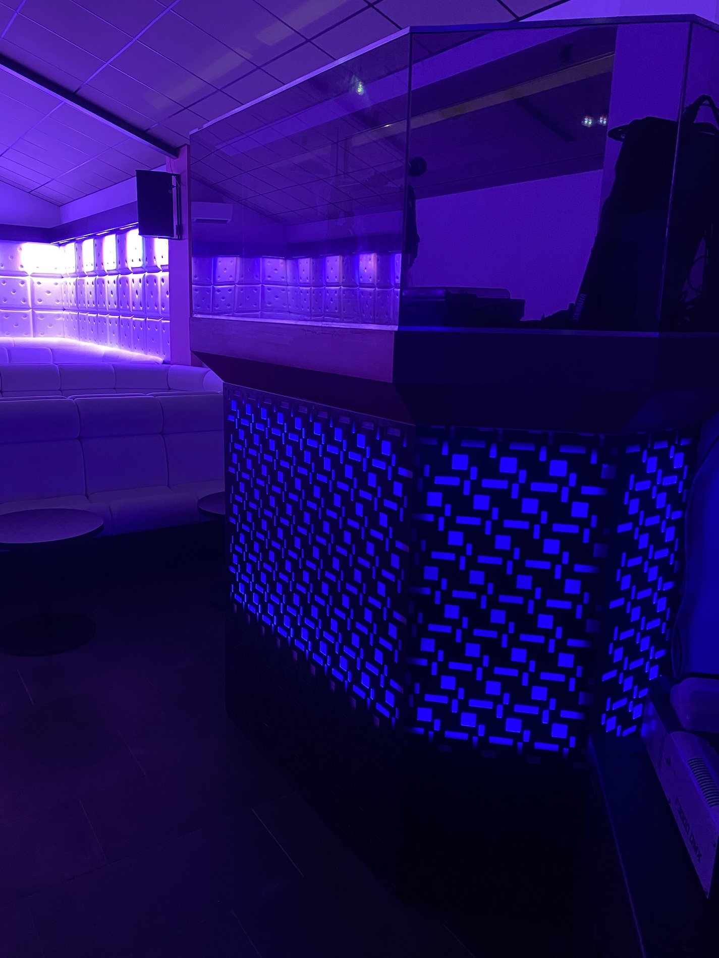 Cabine dj led